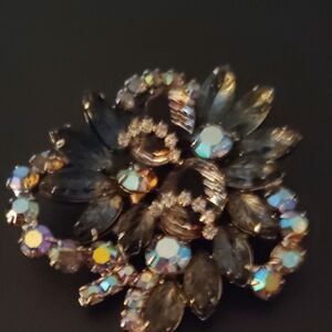Elegant Crystal Brooch